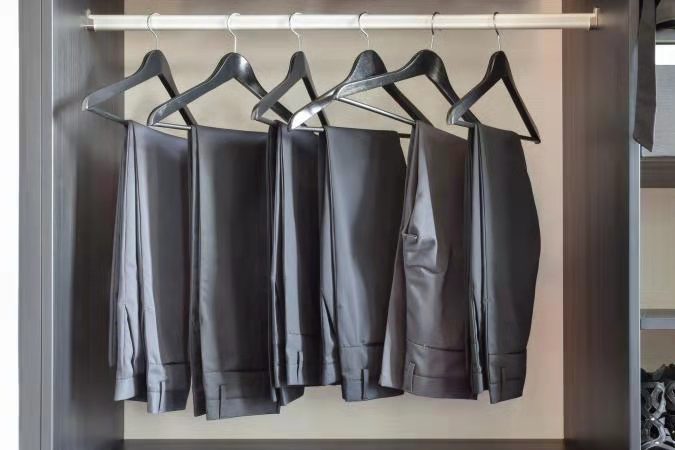 實木衣架批發(fā)服裝褲架