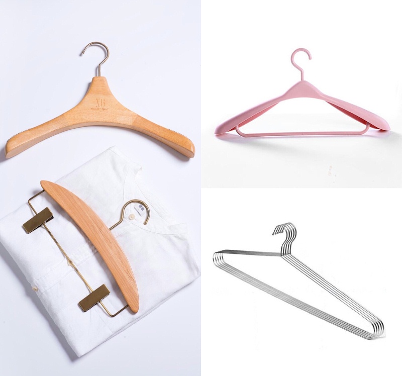 鋁合金衣架vs實(shí)木衣架