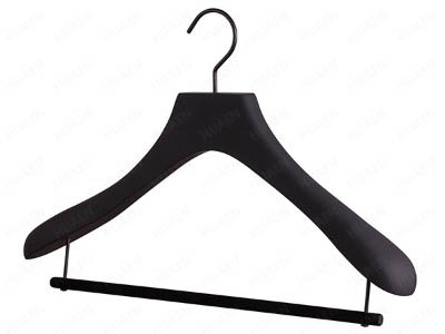 男士西裝橫桿實木衣架18D04