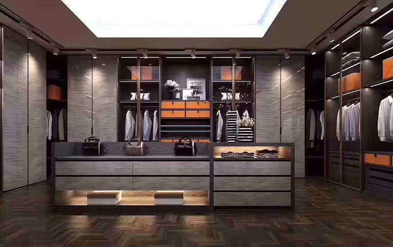 時(shí)尚男裝服裝店衣架展示架，復(fù)古實(shí)木服裝店衣架展示架