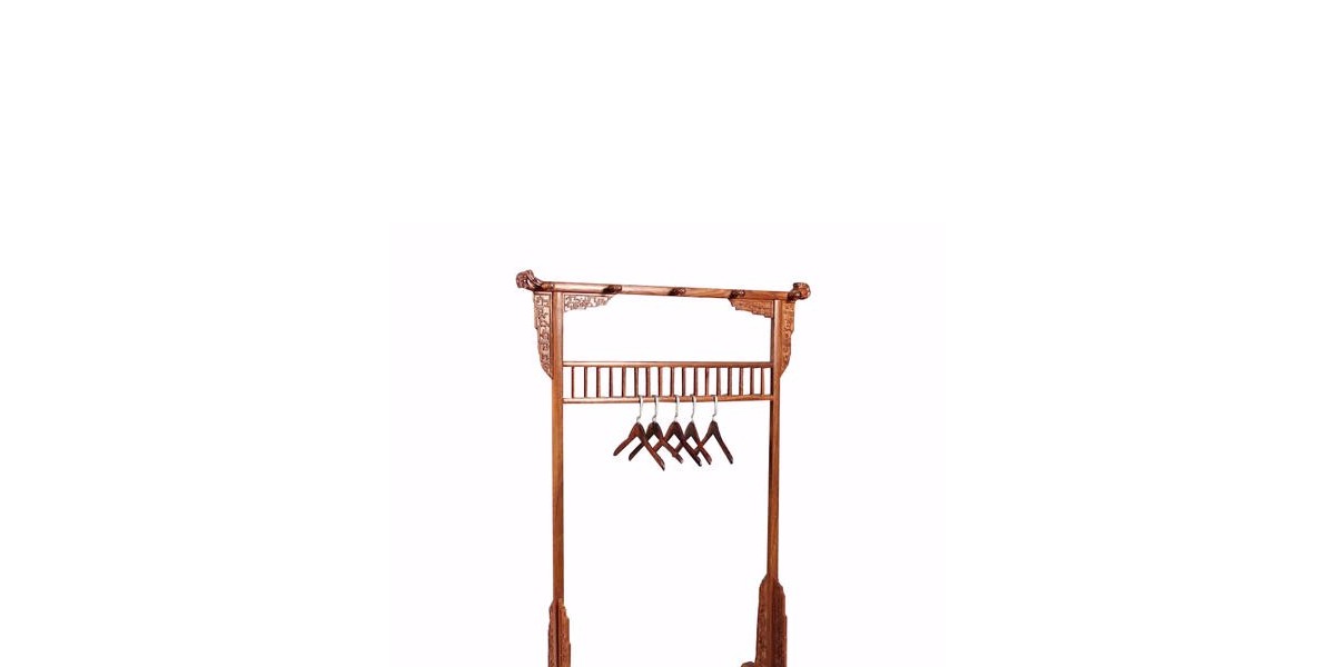 實木仿古衣架，帶給人們一縷別有情致的古韻【華恩】