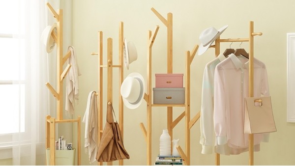 落地式衣帽架，什么品牌的質(zhì)量更好？--華恩衣架