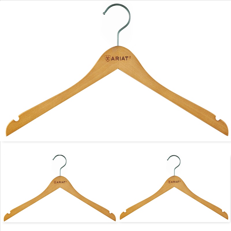 實(shí)木衣架與塑料衣架相比【華恩】