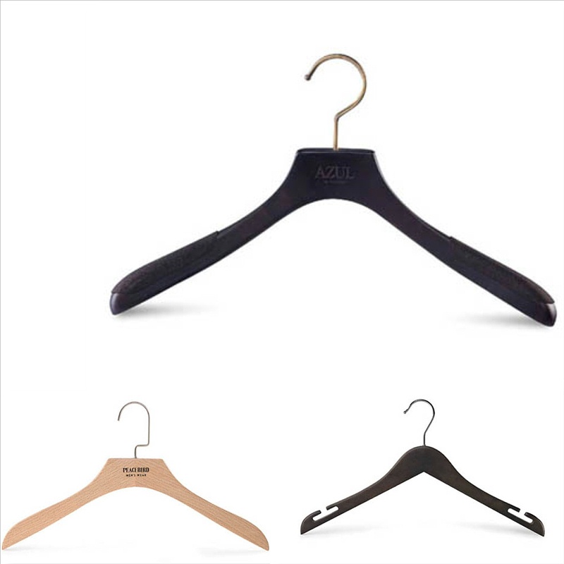 實(shí)木衣架與塑料衣架相比【華恩】