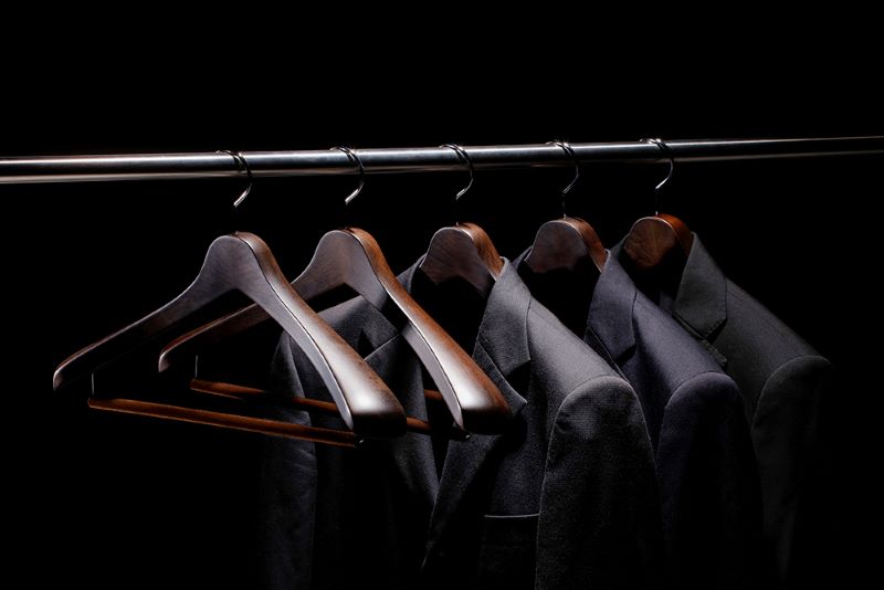 華恩木西裝衣架