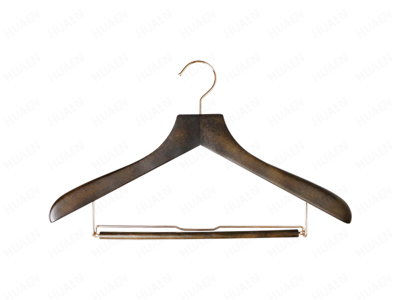 復古實木衣架17C020