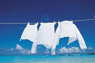 衣服洗好了怎么掛