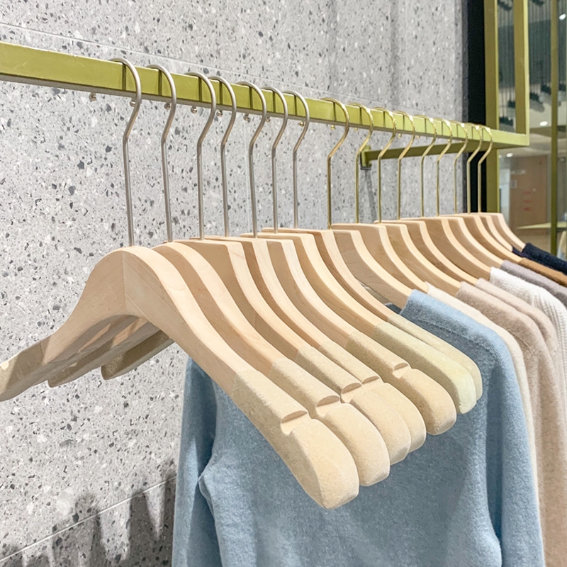 服裝防滑木衣架批發(fā)