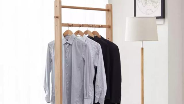 買木質(zhì)衣帽架