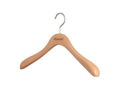 復(fù)古寬肩實(shí)木衣架17C018